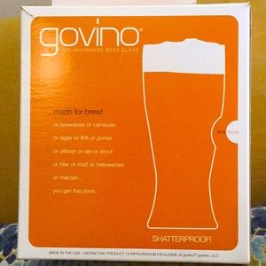 Govino 16oz beer glasses set of 4
